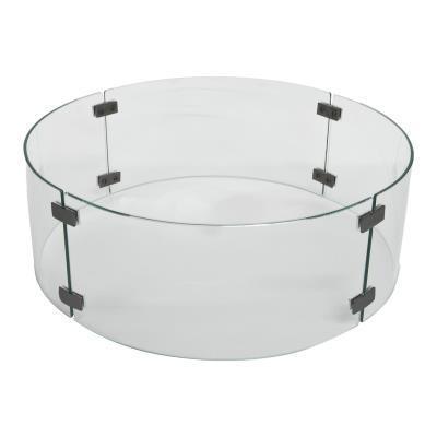 O.W. Lee Accessories Fire Pit | Small Round Glass Guard