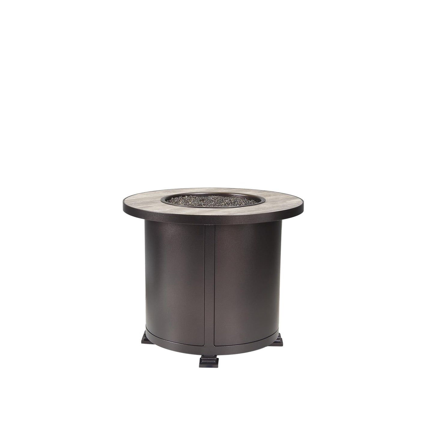 O.W. Lee Santorini Fire Pit | Santorini 30" Round Chat Height Fire Pit