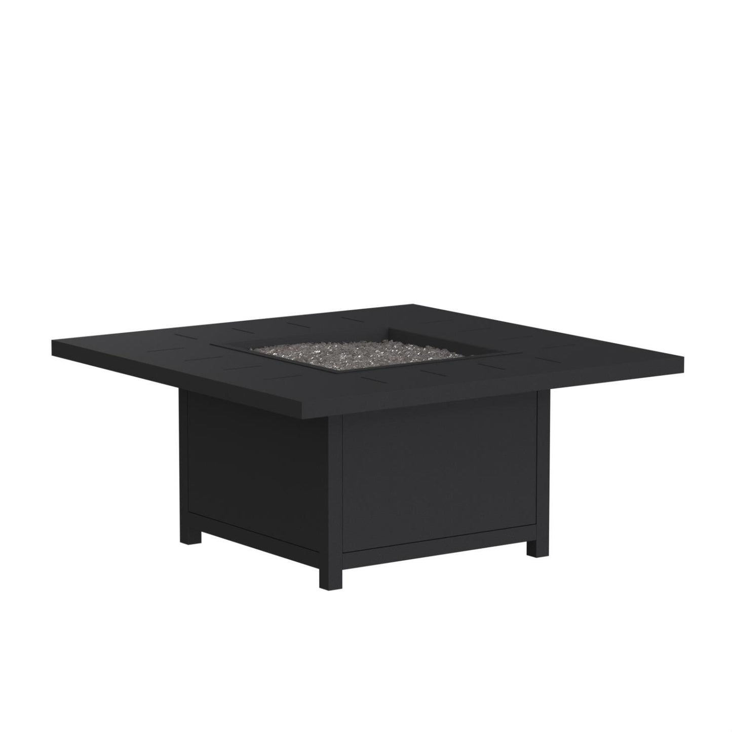 O.W. Lee Haven Fire Pit | 42" Sq. Aluminum Occasional Height Haven Fire Pit