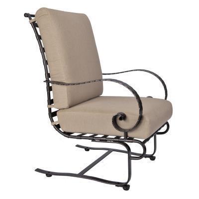 O.W. Lee Classico High-Back Spring Base Lounge Chair