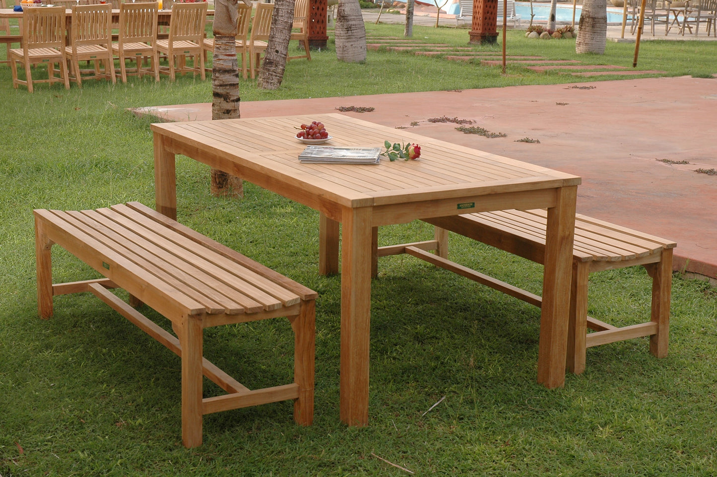 Bahama Hampton 3-Pieces Dining Set — View 2