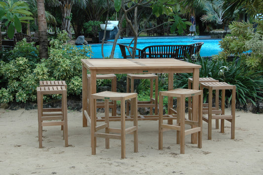 Windsor Montego 9-Pieces Square Bar Set — View 2