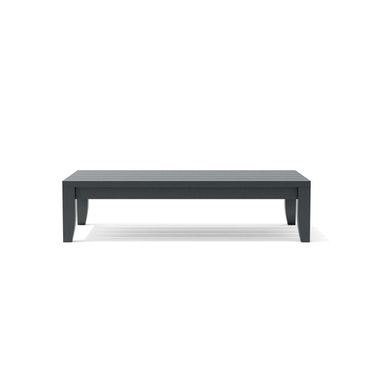 Coronado Aluminum Rectangular Coffee Table — View 2