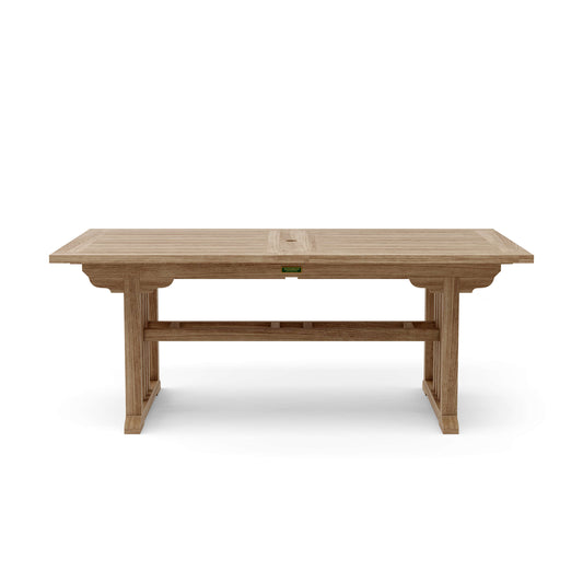 Sahara 106" Rectangular Double Ext. Table — View 2
