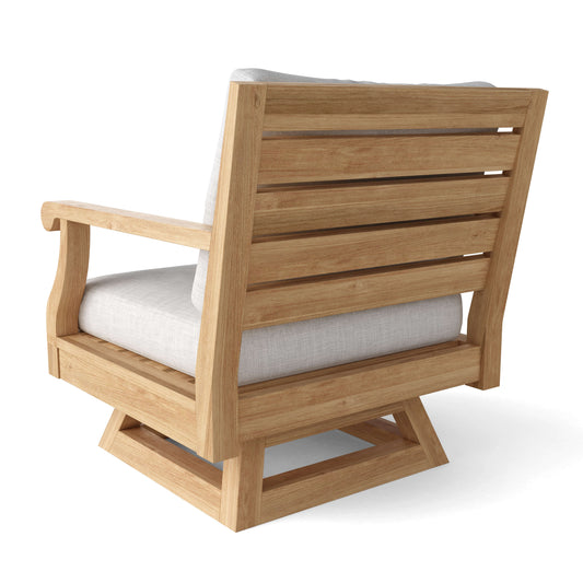 Riviera Swivel Armchair + Cushion — View 2