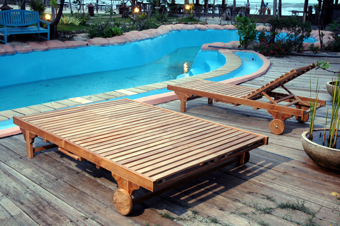 Bel-Air Double Sun Lounger Double Back — View 8