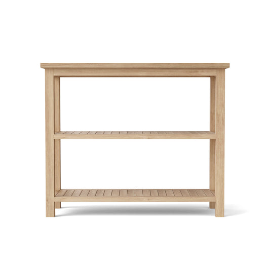 Towel Console w/ 2 Shelves Table — View 2