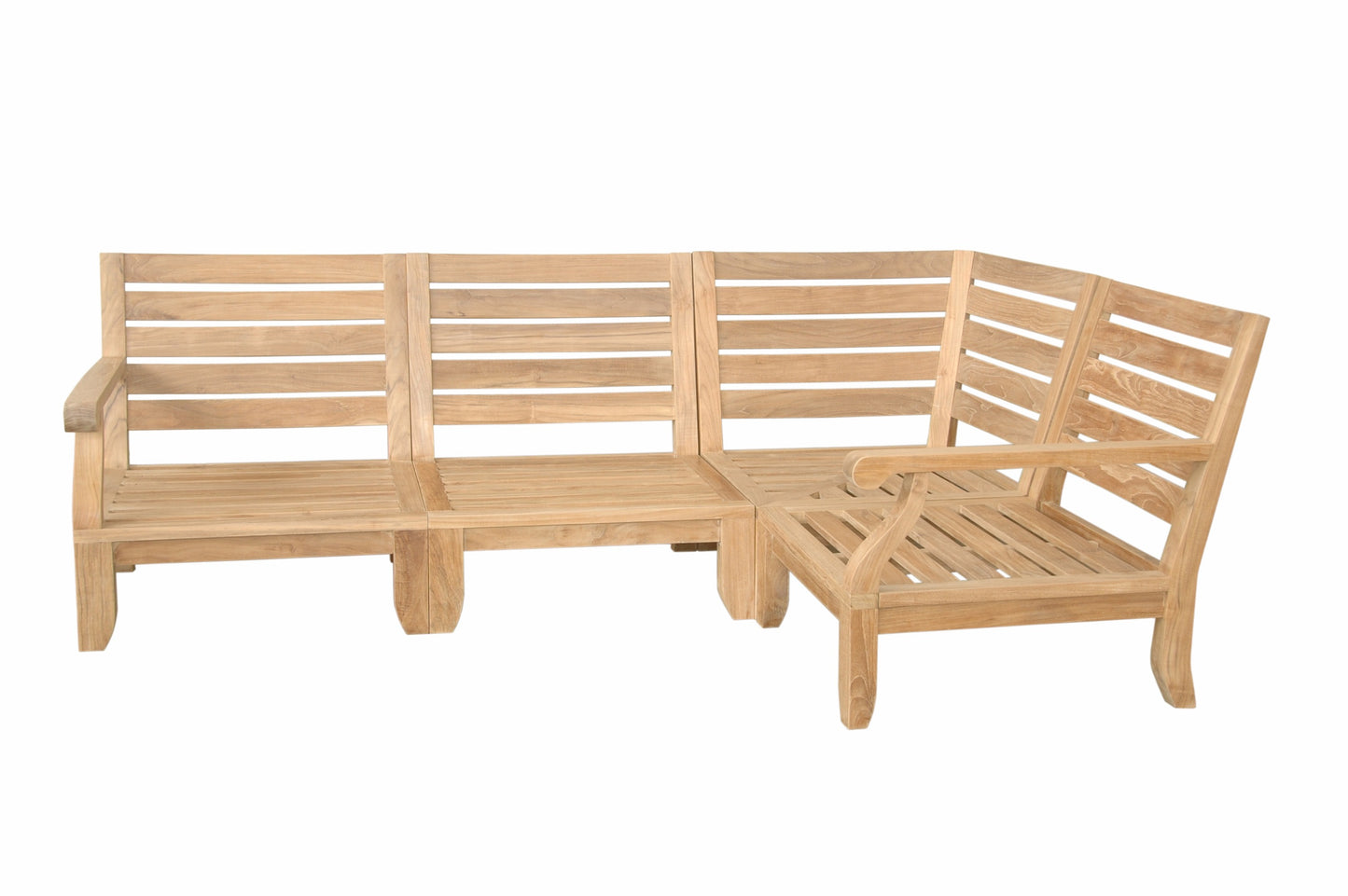 Riviera Luxe 4-Pieces Modular Set — View 3