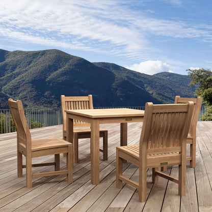 Anderson Teak 5-Piece Bistro Table Set | Anderson Teak Bahama Collection