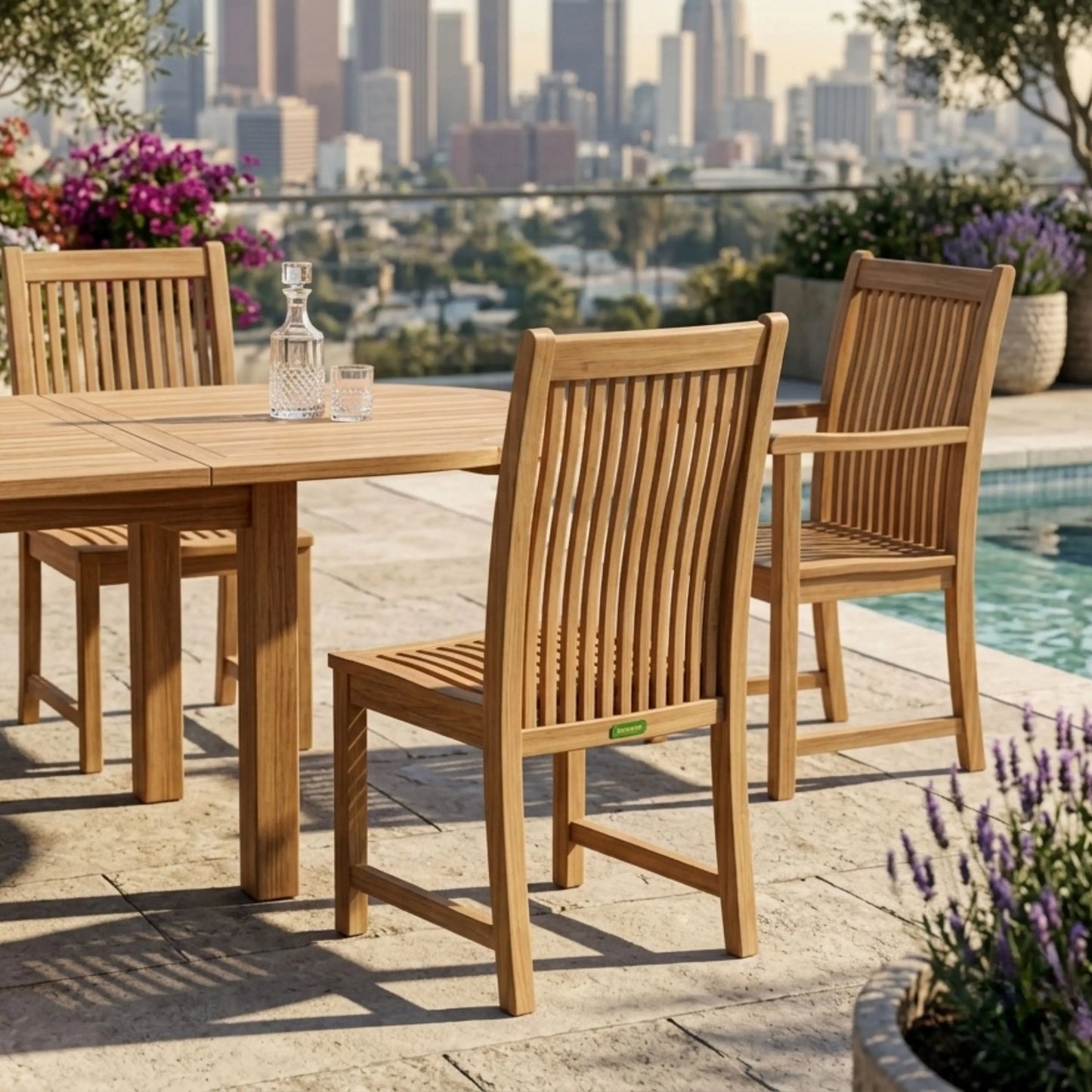 Anderson Teak Bahama Chicago 7-Piece Dining Set A | Anderson Teak Bahama Collection
