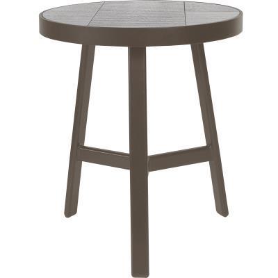 O.W. Lee Marin 20" Marin Side Table With Porcelain Top