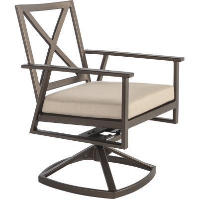 O.W. Lee Marin Swivel Rocker Dining Chair