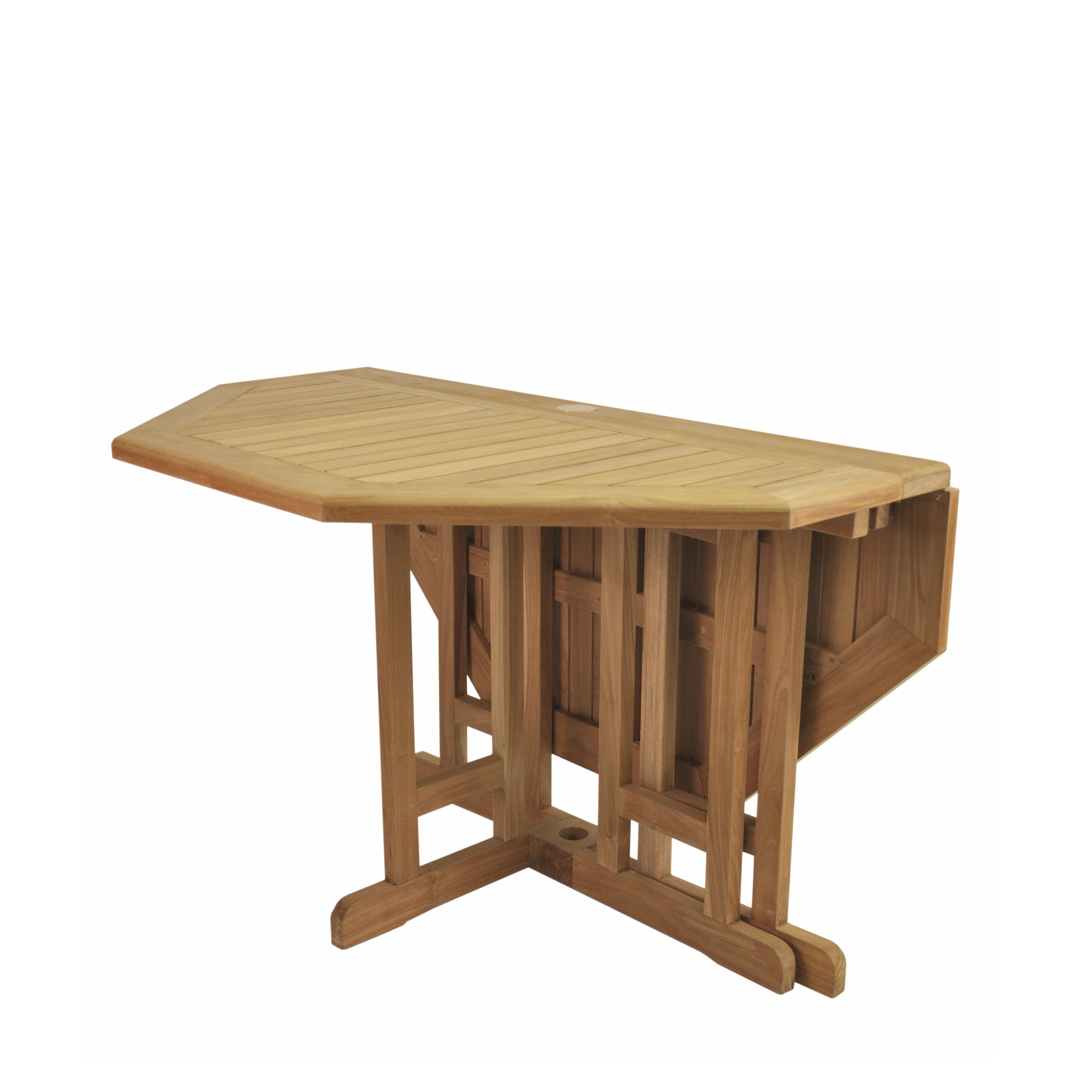 Anderson Teak Butterfly 47" Octagonal FoldingTable | Anderson Teak Bahama Collection