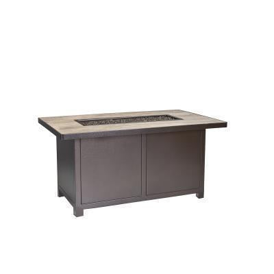 O.W. Lee Capri Fire Pit | 30"x50" Chat Height Capri Fire Pit
