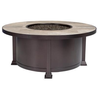 O.W. Lee Santorini Fire Pit | 42" Rd. Occasional Height Santorini Fire Pit