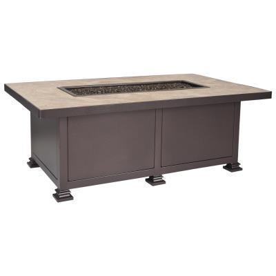 O.W. Lee Santorini Fire Pit | 30"x50" Occasional Height Santorini Fire Pit