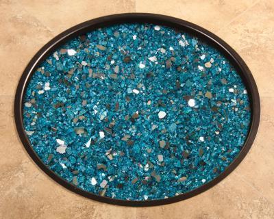 O.W. Lee Accessories Fire Pit | Pacific 6 Lb. Mirrored Glass Kit