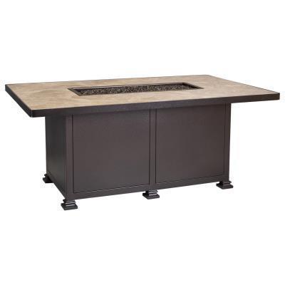 O.W. Lee Santorini Fire Pit | 36"x58" Chat Height Santorini Fire Pit