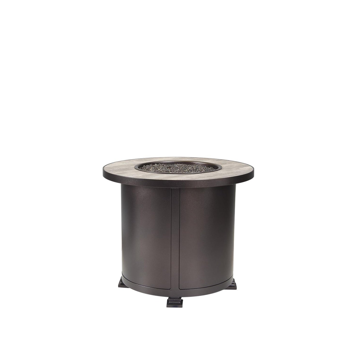 O.W. Lee Santorini Fire Pit | Santorini 30" Round Chat Height Fire Pit