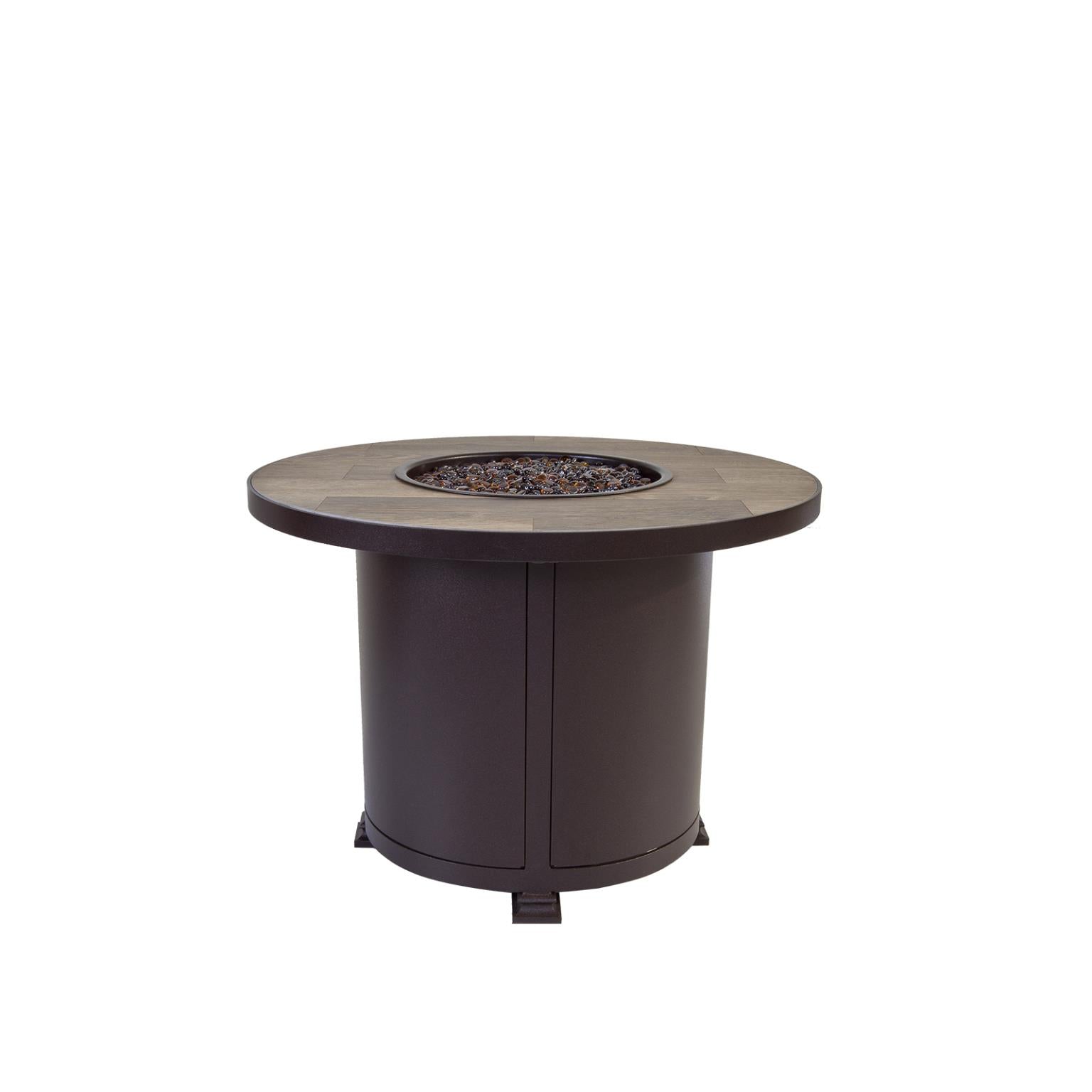 O.W. Lee Capri Fire Pit | 36" Rd. Chat Height Capri Fire Pit