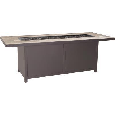 O.W. Lee Elba Fire Pit | 28"x72"  Chat Height Elba Fire Pit