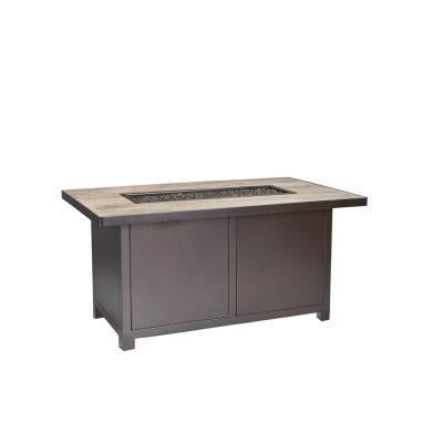 O.W. Lee Elba Fire Pit | 30"x50" Chat Height Elba Fire Pit