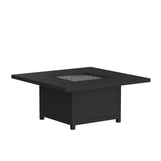 O.W. Lee Haven Fire Pit | 42" Sq. Aluminum Occasional Height Haven Fire Pit