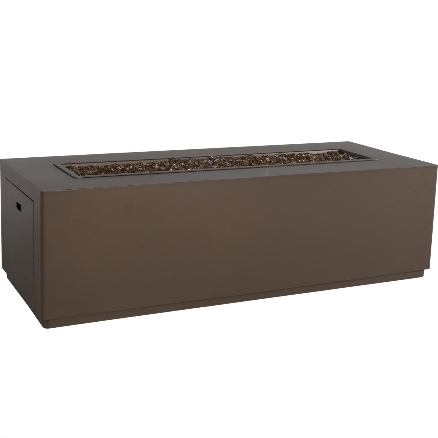 O.W. Lee Forma Fire Pit | 25"x65" Occasional Height Forma Fire Pit