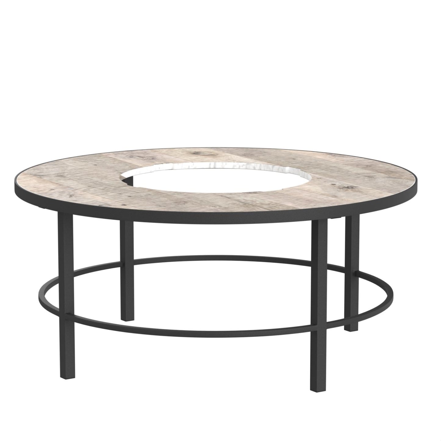 O.W. Lee Compass Fire Pit | 54" Rd. Chat Height Compass Fire Pit