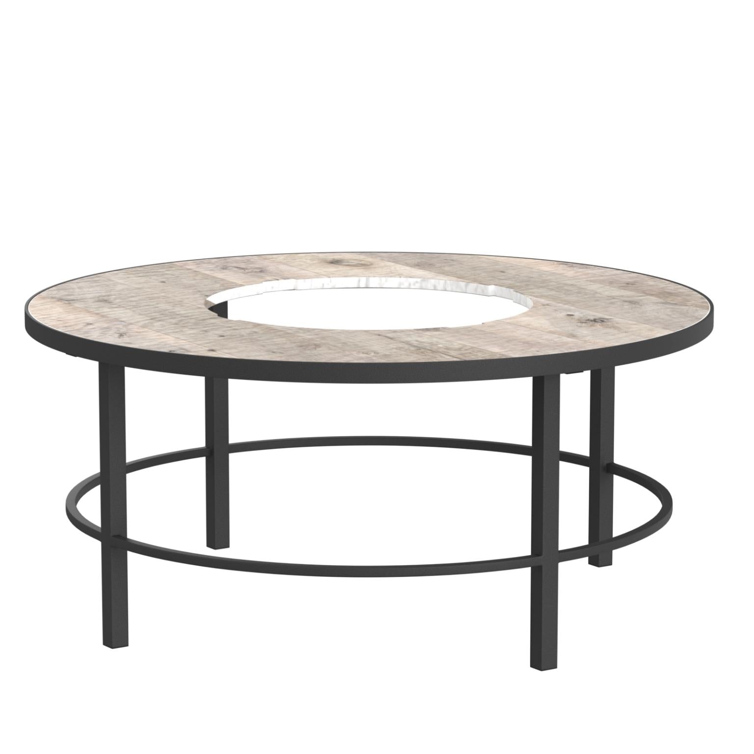 O.W. Lee Compass Fire Pit | 54" Rd. Chat Height Compass Fire Pit