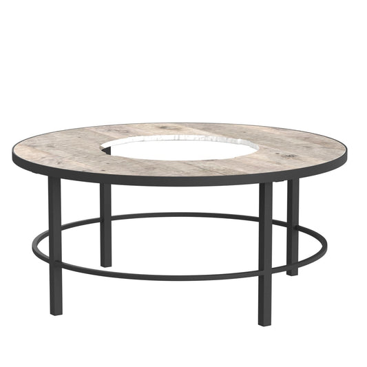 O.W. Lee Compass Fire Pit | 54" Rd. Chat Height Compass Fire Pit
