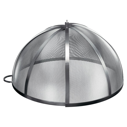 O.W. Lee Compass Fire Pit | Breeo® 24" Round Stainless Steel Spark Screen