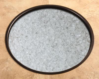 O.W. Lee Accessories Fire Pit | Crystal 6 Lb. Crushed Fire Glass Kit