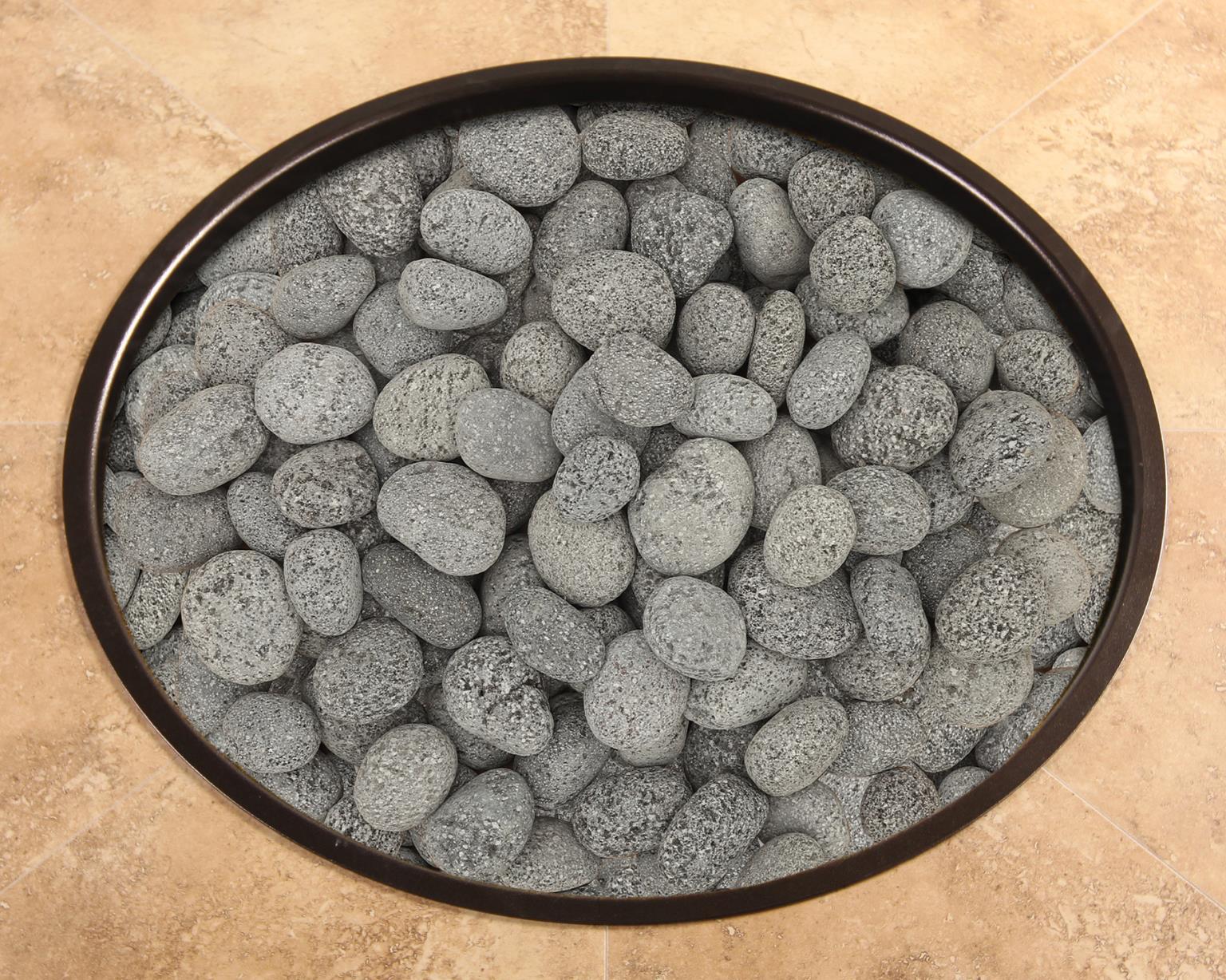 O.W. Lee Accessories Fire Pit | Tumbled Lava Stone Kit