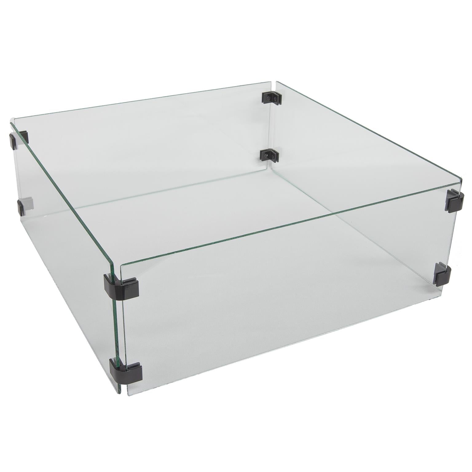 O.W. Lee Accessories Fire Pit | Square Glass Guards