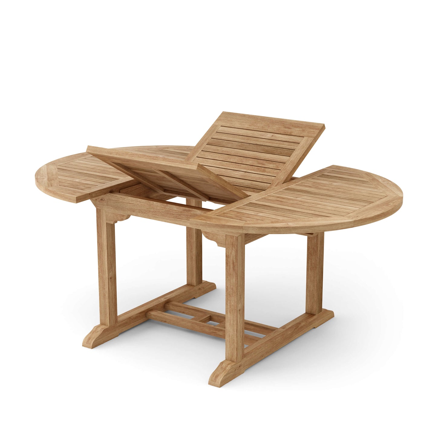 Anderson Teak Bahama 71" Oval Extension Table Extra Thick Wood | Anderson Teak Bahama Collection