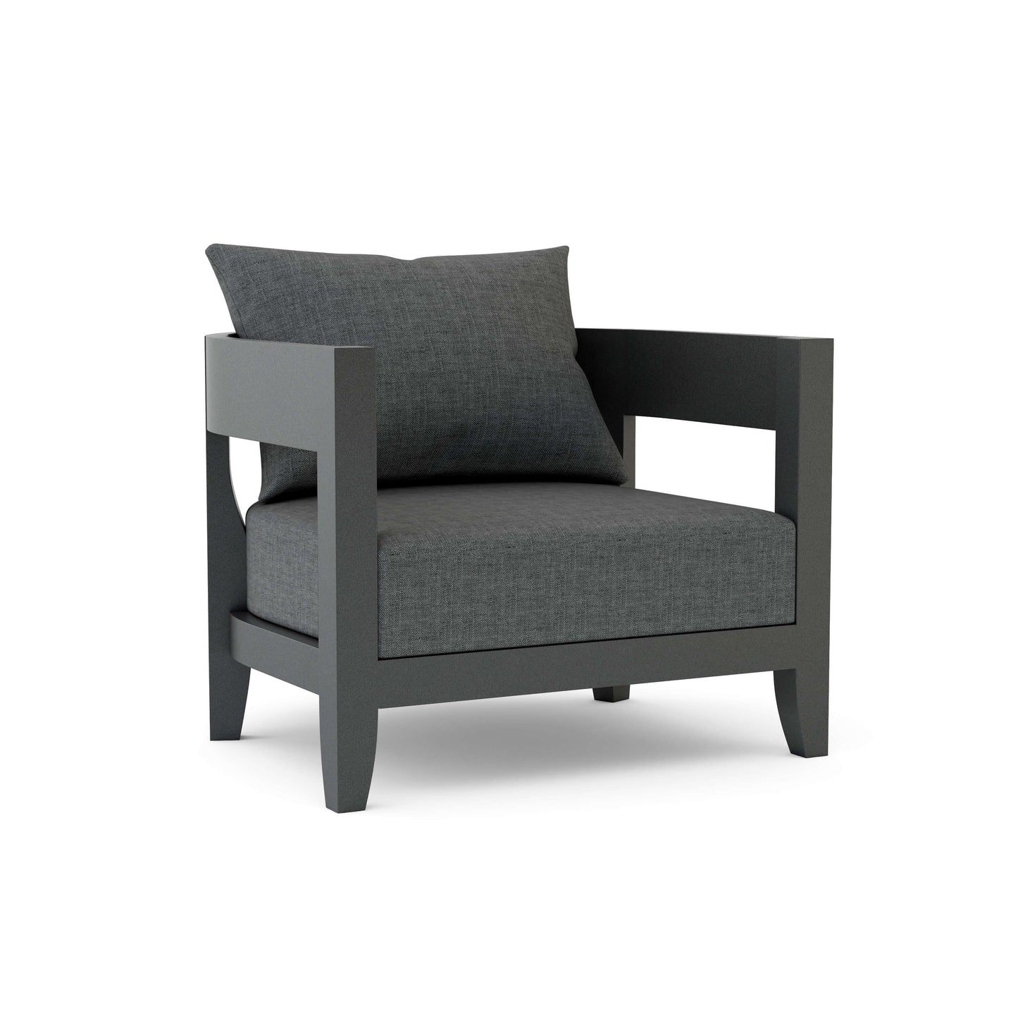 Anderson Teak Coronado Deep Seating Aluminum Armchair | Anderson Teak