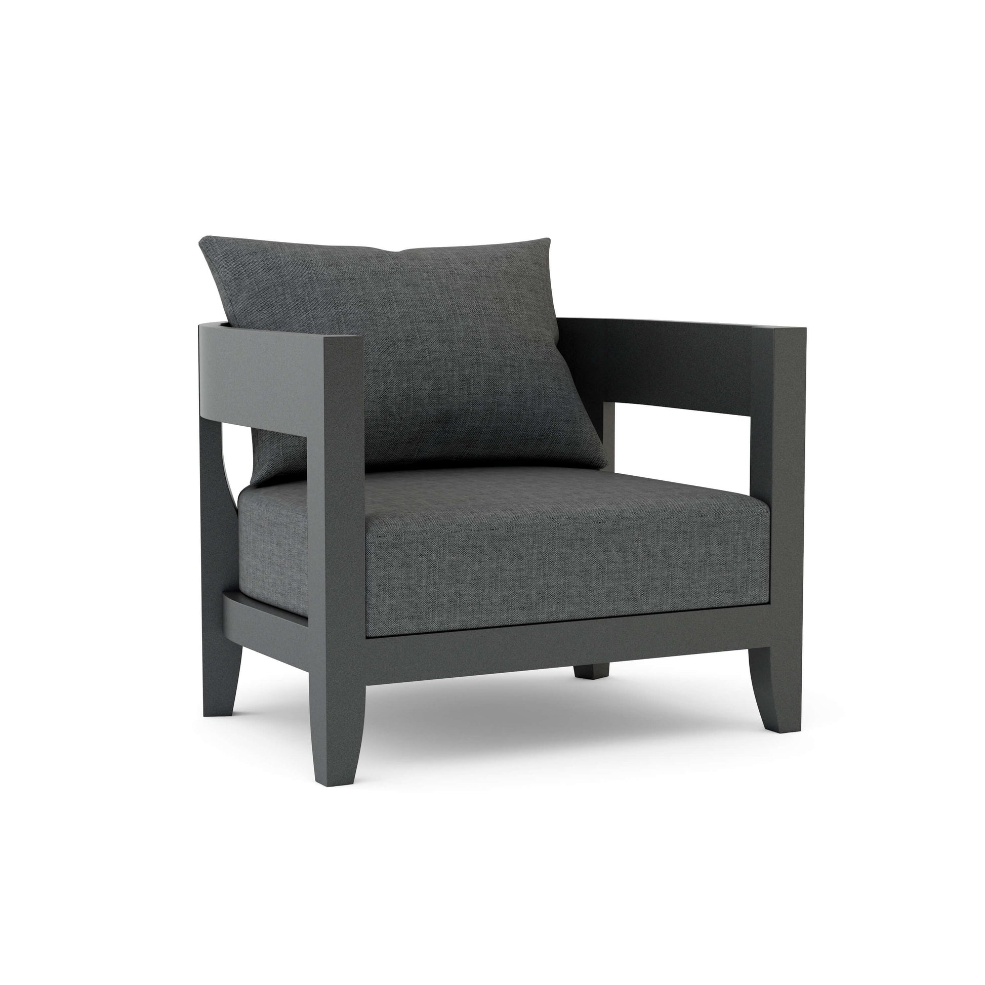 Anderson Teak Coronado Deep Seating Aluminum Armchair | Anderson Teak