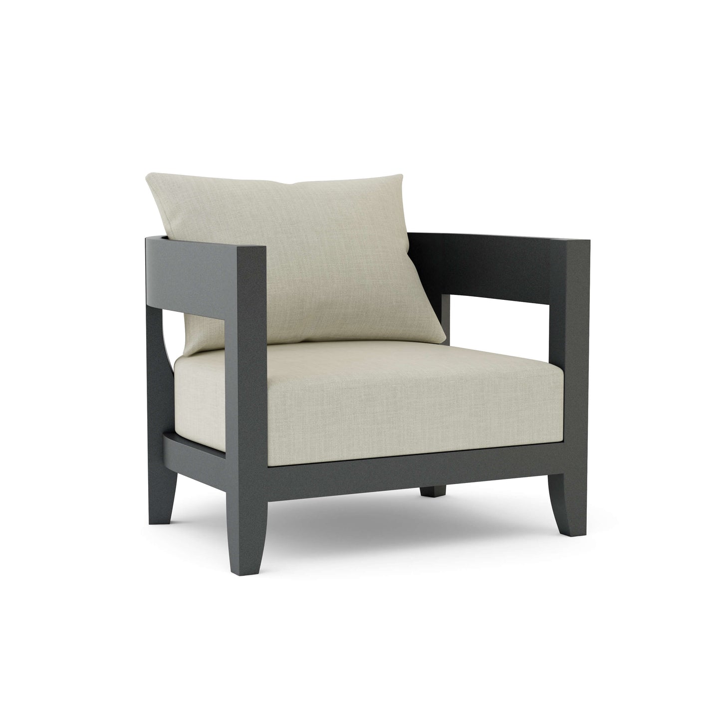 Anderson Teak Coronado Deep Seating Aluminum Armchair | Anderson Teak
