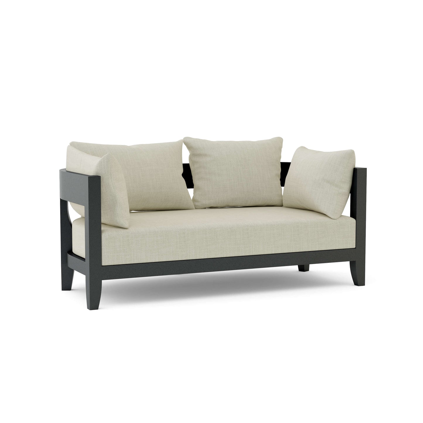 Anderson Teak Coronado Deep Seating Aluminum Loveseat | Anderson Teak