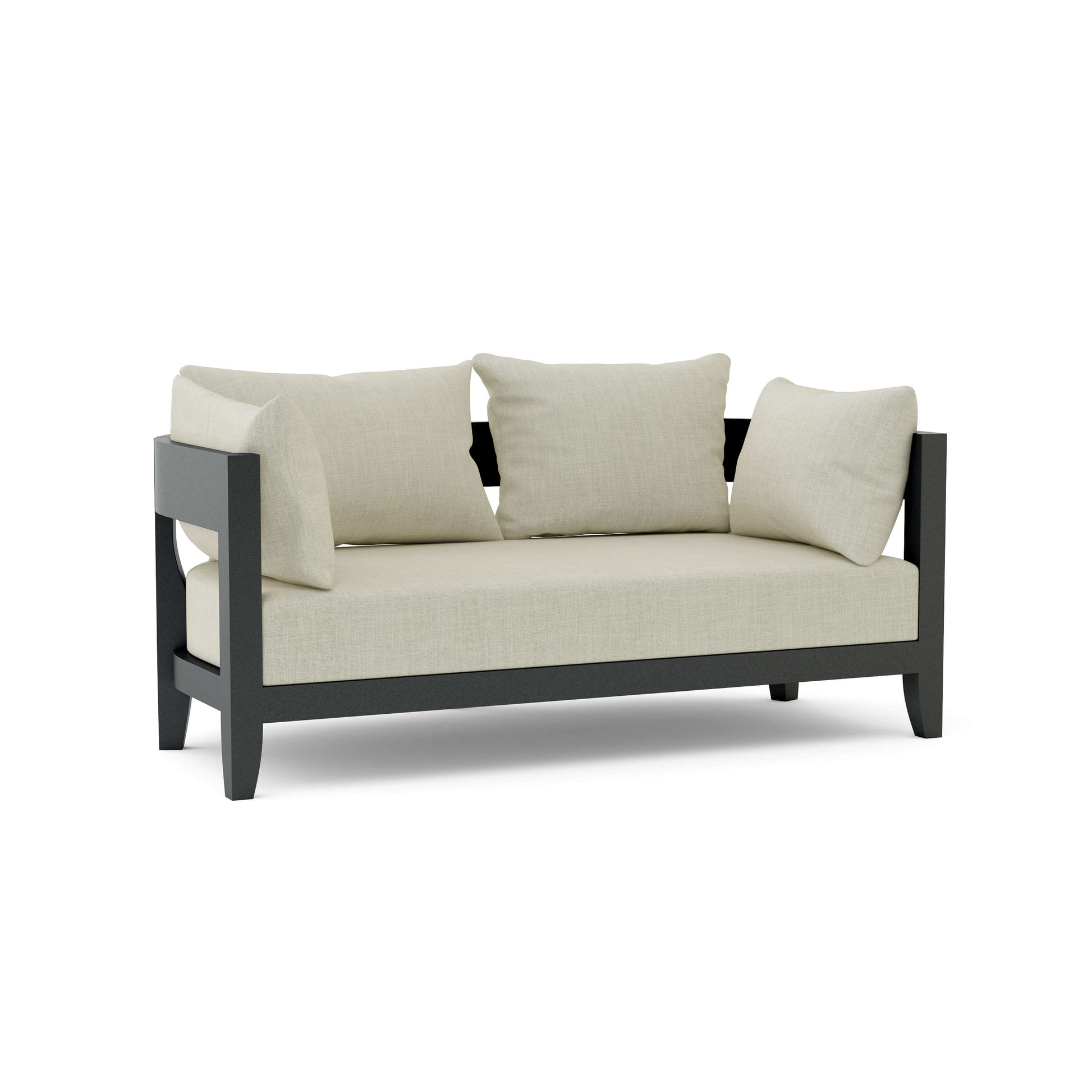Anderson Teak Coronado Deep Seating Aluminum Loveseat | Anderson Teak