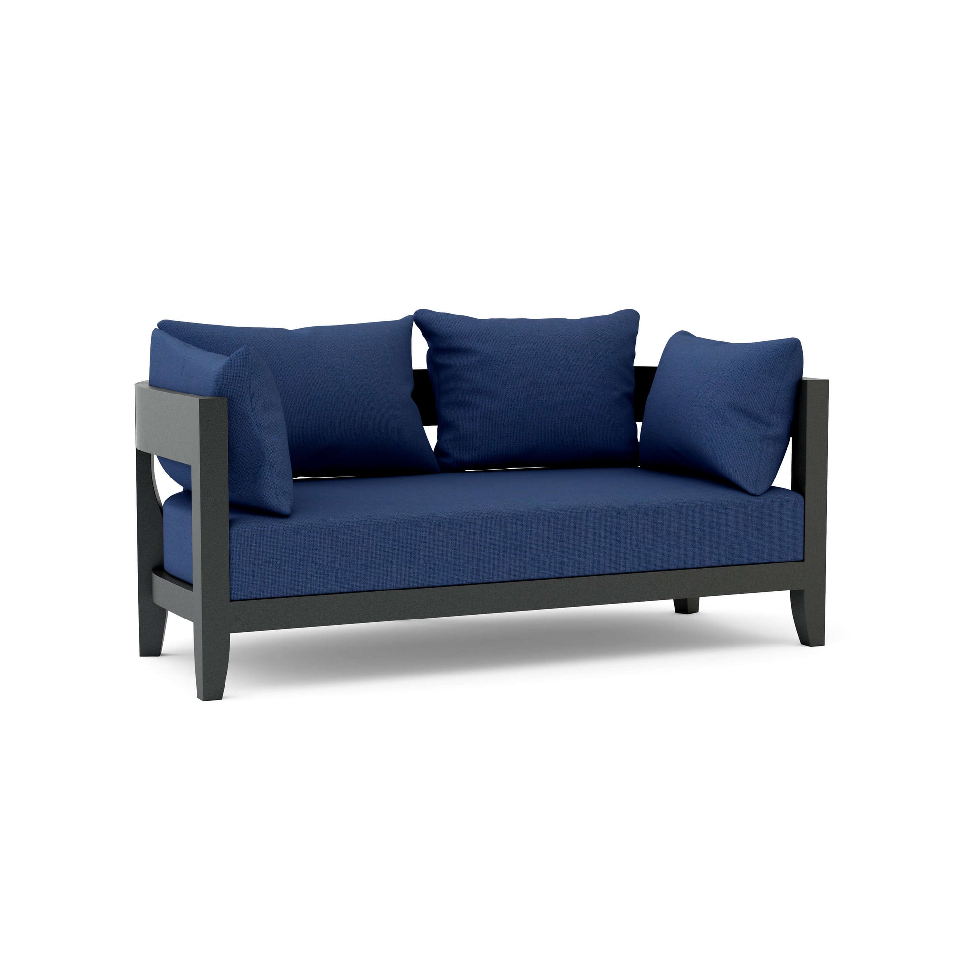 Anderson Teak Coronado Deep Seating Aluminum Loveseat | Anderson Teak