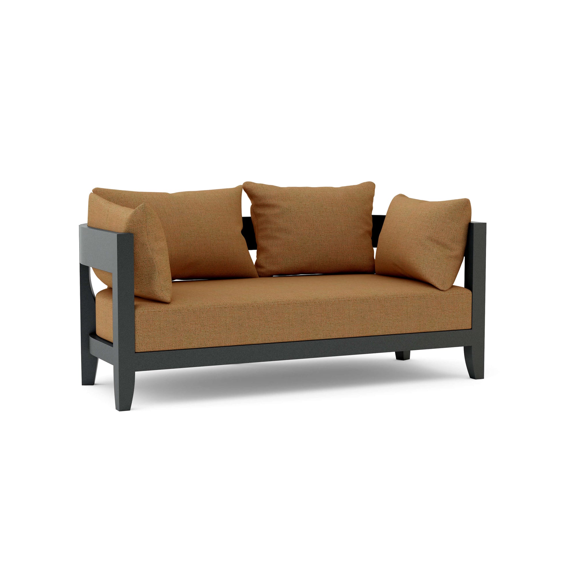 Anderson Teak Coronado Deep Seating Aluminum Loveseat | Anderson Teak