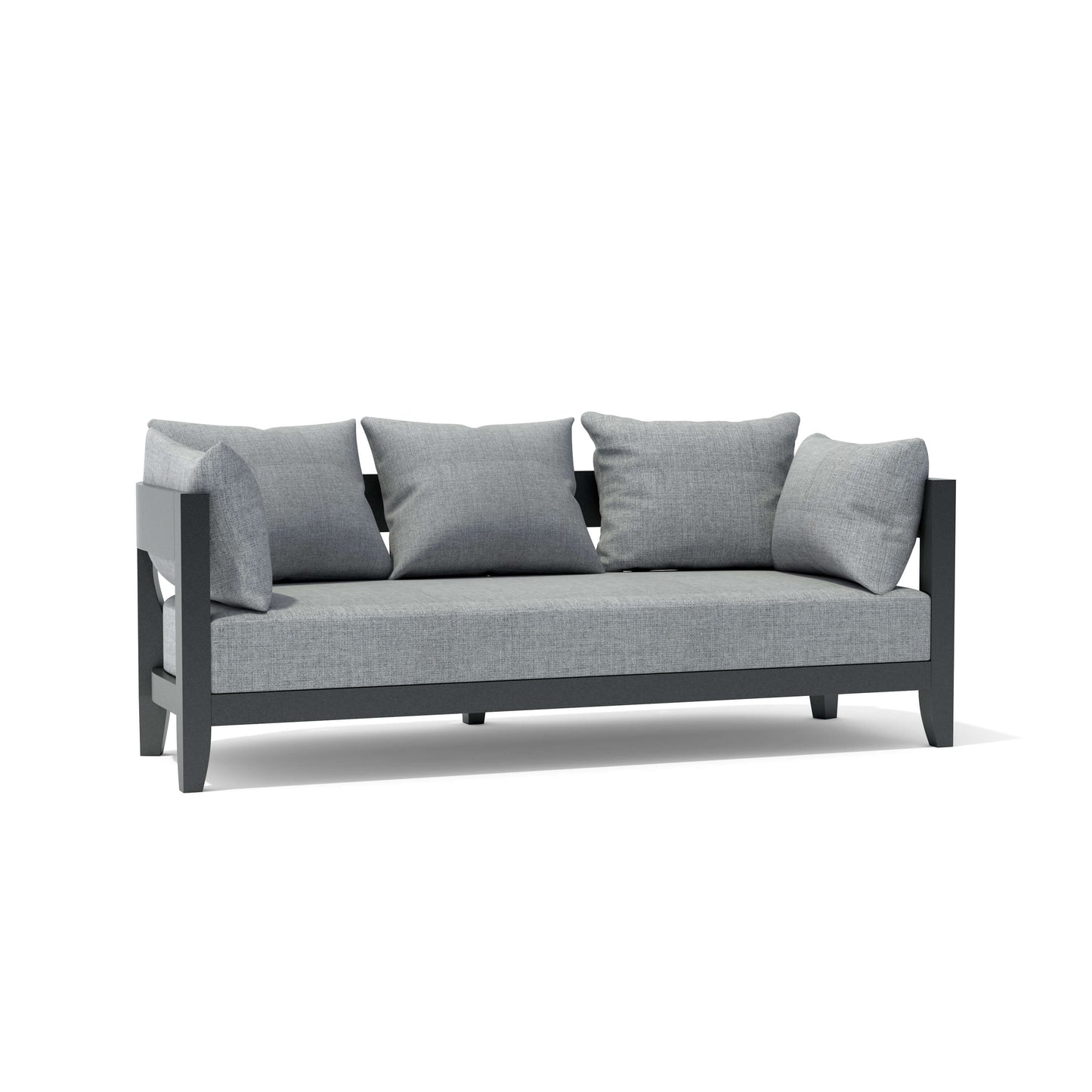 Anderson Teak Coronado Deep Seating Aluminum Sofa | Anderson Teak