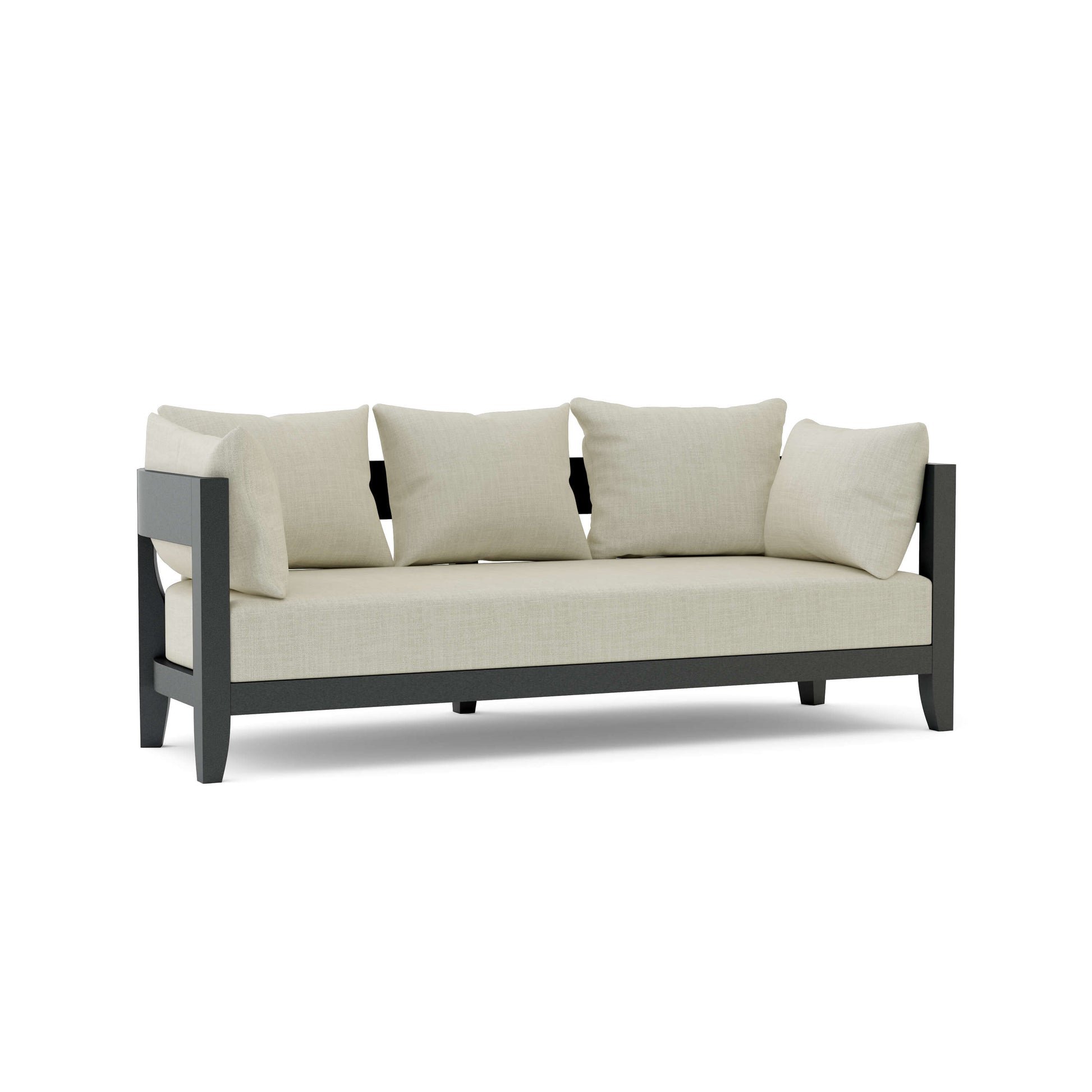 Anderson Teak Coronado Deep Seating Aluminum Sofa | Anderson Teak