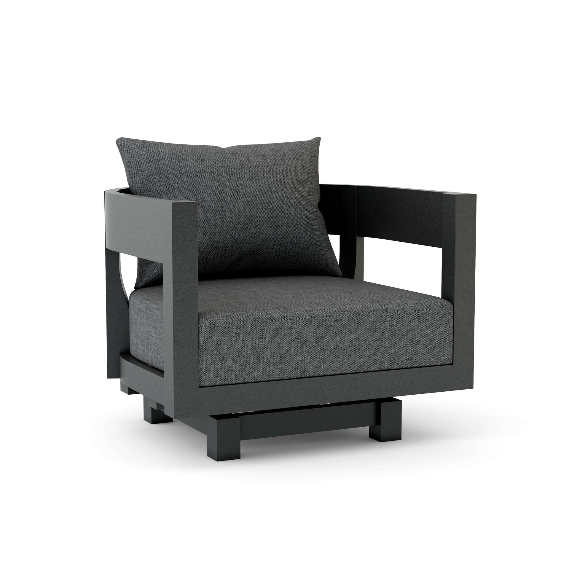 Anderson Teak Coronado Aluminum Swivel Armchair | Anderson Teak