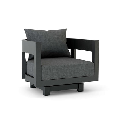 Anderson Teak Coronado Aluminum Swivel Armchair | Anderson Teak