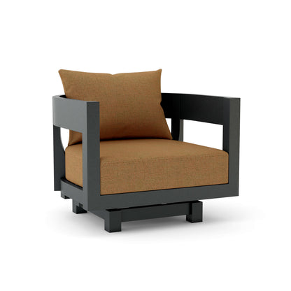Anderson Teak Coronado Aluminum Swivel Armchair | Anderson Teak