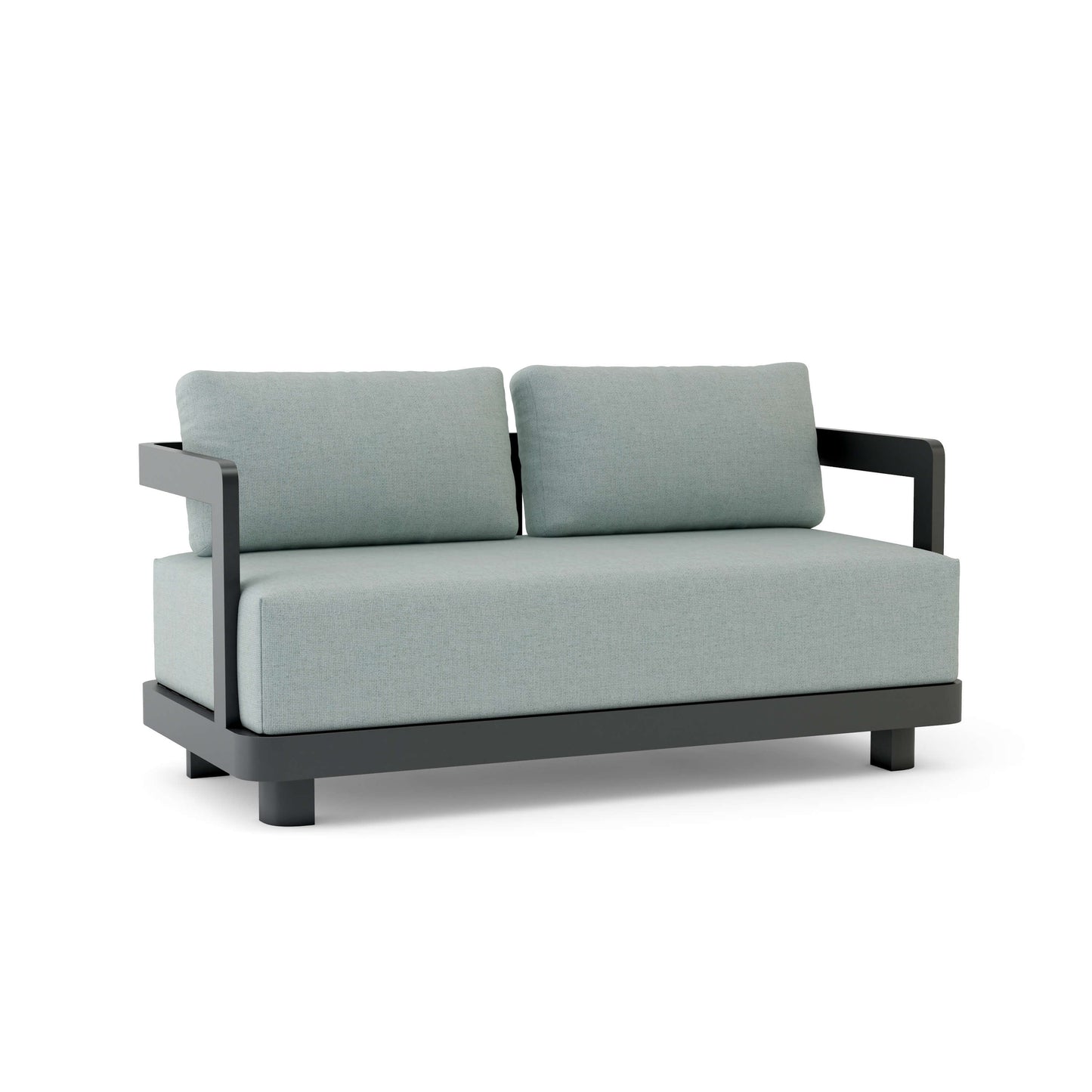Anderson Teak Granada Deep Seating Aluminum Loveseat | Anderson Teak