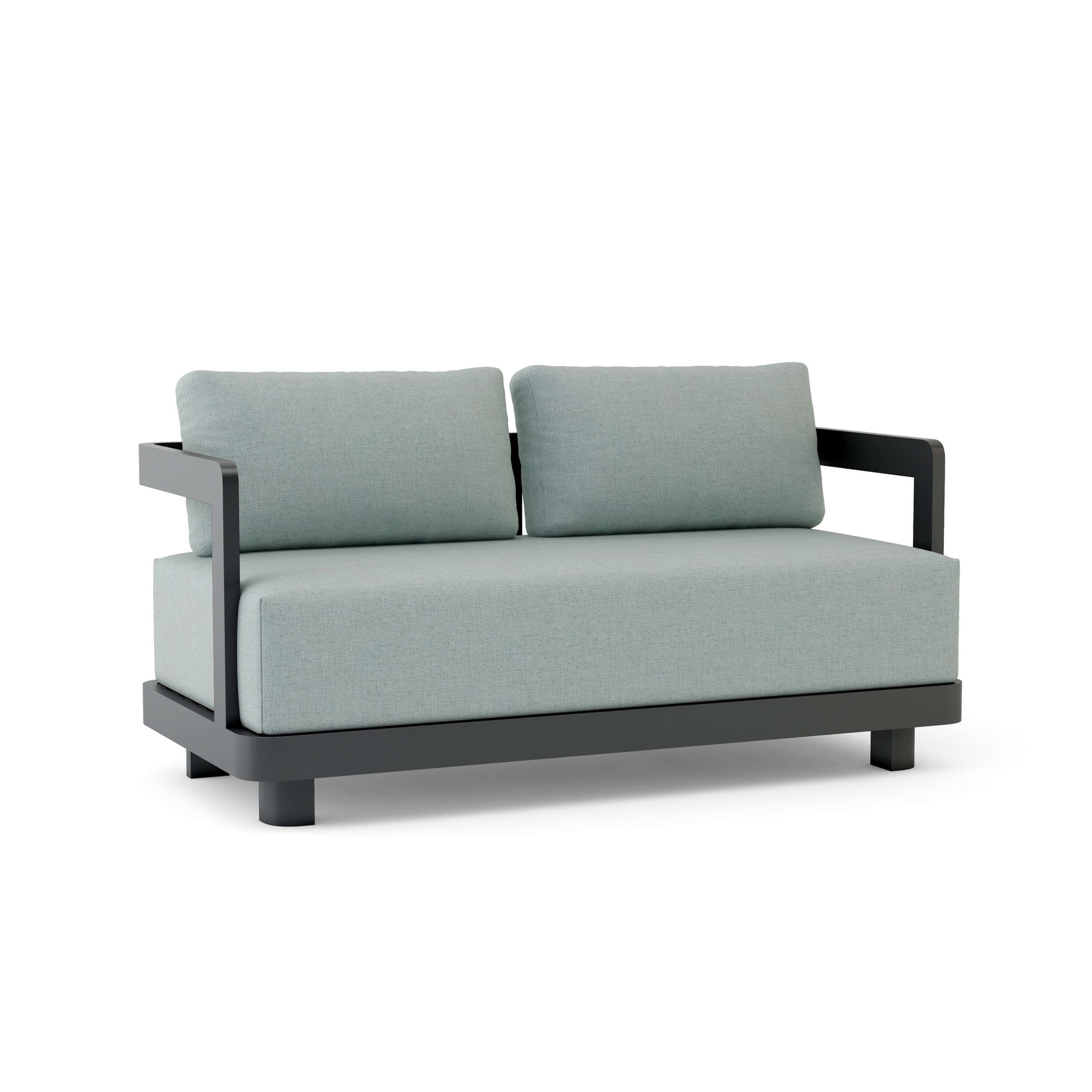 Anderson Teak Granada Deep Seating Aluminum Loveseat | Anderson Teak